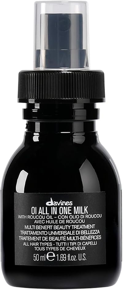 Davines OI All in One Milk 50ml Leave-In Conditioner Detangles Softens Frizz