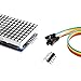 Wangdd22 MAX7219 Dot Matrix Module For Arduino Microcontroller 4 In 1 Display with 5pin Line