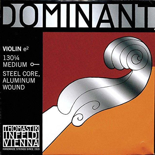 ThomastikDominant 1/4 Violin E String Medium Aluminum-Steel Ball-End