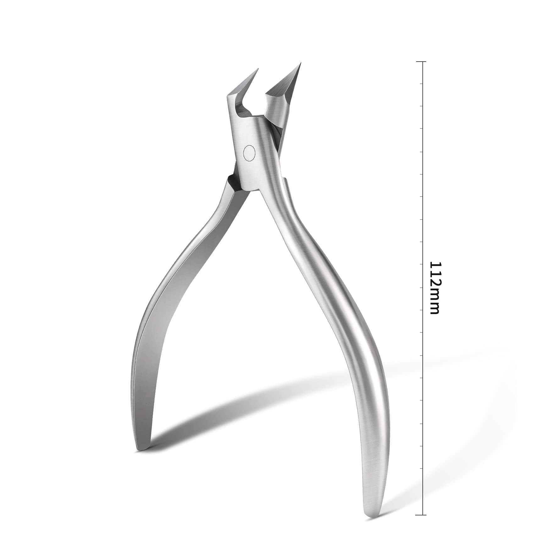 FVION Nagelzange Eckenzange Gerade Klinge - Nagelzangen für Eingewachsene Fußnägel und Fingernäge, Scharfe Spitze und Edelstahl für Starke Fußnägel 6