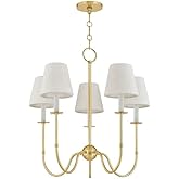 Hudson Valley Lighting 6927-AGB Amina - 5 Light Chandelier-26.5 Inches Tall and 26.5 Inches Wide