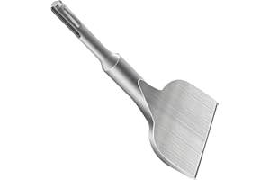 Chisel Bits,Floor Tiles 3Inch Wide for Drills,Tools Chisel Set Metal End,Tile Remover Tool,Grout Scraper Angled Bent,for Cera