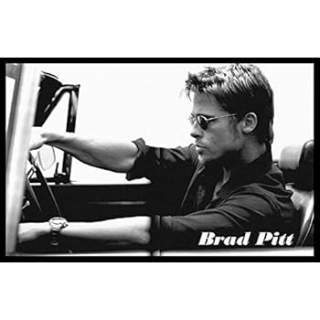 Brad Pitt Fridge Magnet 3.5x5 Magnetic Poster Canvas Print