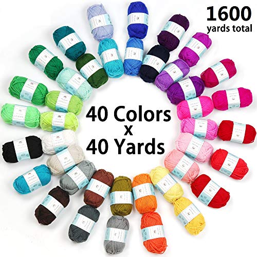 1 Acrylic+Reusable+Crochet+Knitting+Inscraft