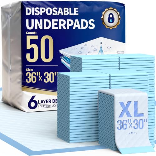 Powools Ultra Thick Disposable Bed Pads