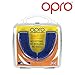 OPRO Snap-Fit Instant Level Mouth Guard – Quick Protection Mouthguard for Lacrosse, jiu Jitsu, Rugby, MMA, Boxing, Wrestling, UFC, & Football Mouthpiece – Includes Mouth Guard Case (Adult, Blue)