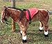 SADDLE SET FOR MELISSA AND DOUG GIANT STANDING PLUSH HORSE AND OTHER PLUSH STUFFED ANIMALS - RED- Horse not included