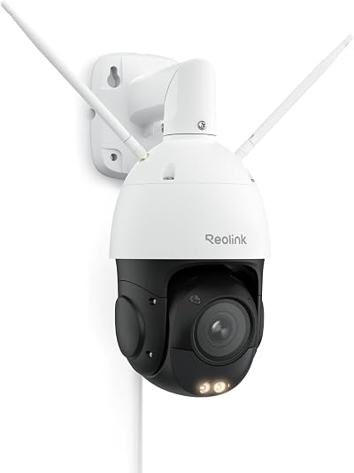 Reolink 4K 8MP Dual-Band Wi-Fi 6 PTZ Security Camera RLC-823S1W 5X Optical Zoom