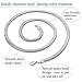 Besteel Jewelry 6MM Mens Stainless Steel Snake Necklace Chain Link Biker 18-36 Inch