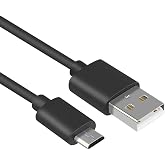 Dafalip Micro USB Charging Cable Charger Cord Compatible with Afterglow Nintendo Switch Wireless Deluxe Controller 500-137,BEBONCOOL B07ST1ZCL1 and More Wireless Controller with Micro Port