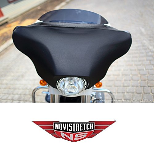 MIDWEST CORVETTE Harley Davidson Novistretch Bat-Wing Fairing Mesh Mask Bra Fits: All HD Touring Motorcycles with The Batwing Fairing - Thumbnail 6