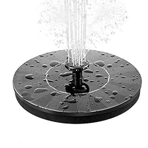 Senders-Solar-Fountain-Pump-Circle-Garden-Solar-Powered-Water-Pump-Solar-Panel-Kit-Water-Pump-for-Pond-Fountain-BirdBath-Garden-Decoration-Water-Cycling-No-Electricity-Required Senders Solar Fountain Pump, Circle Garden Solar Powered Water Pump Solar Panel Kit Water Pump for Pond, Fountain…