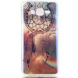 Urberry Case, [Colorful Dream Catcher Design] [Blue Light] Protective TPU Gel Case for Samsung Galaxy Grand Prime G530h G5308 with Phone Braceket and Anti-dust Plug