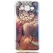 Urberry Case, [Colorful Dream Catcher Design] [Blue Light] Protective TPU Gel Case for Samsung Galaxy Grand Prime G530h G5308 with Phone Braceket and Anti-dust Plug