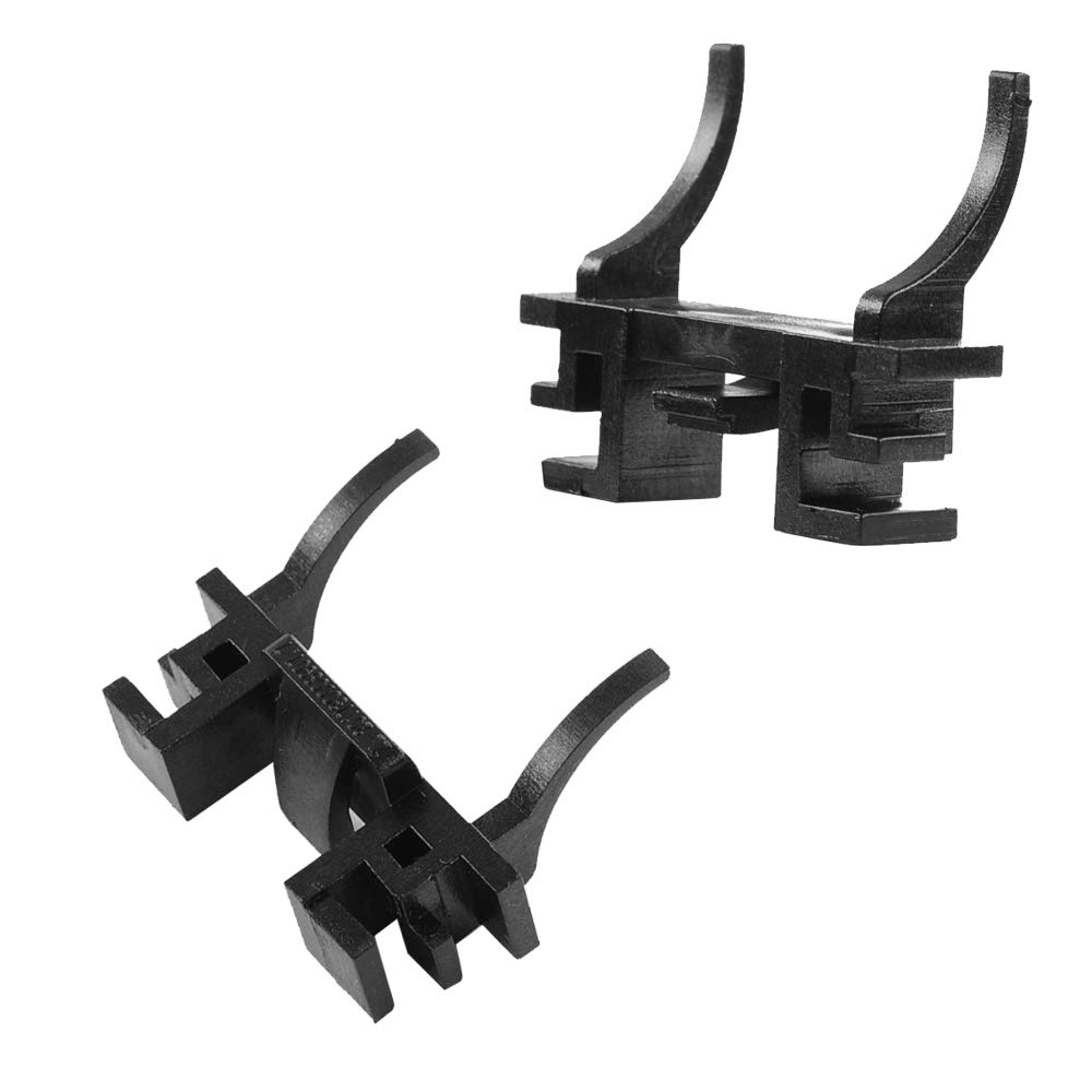 HUIQIAODS H7 LED Headlight Bulb Retainers Holder Adapter for focus fiat500