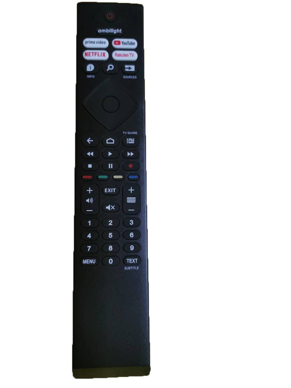 VINABTY HR45B-GJ01 398GR10BEPHN0041HR 398GR10BEPHN0041BC Replacement Remote Compatible with Philips LCD LED 4K UHD Smart TVs 75PUS7906/12 32PFS6906/12 32PFS6906/05 70PUS7956/12 65PUS7906/12