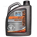 Bel-Ray V-Twin Semi-Synthetic Engine Oil 20W50