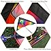 iBaseToy Huge Rainbow Kite for Kids and Adults with String & 3 Different Tails - Easy Flyer Kite for Outdoor Games Activities, 47