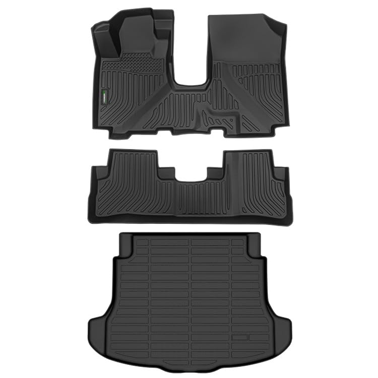 ANBINGO® Floor Mats & Cargo Liner for 2007 2008 2009 2010 2011 CR-V, Waterproof Car Mats All Weather Guard TPE Floor Liners Front & Rear Row & Trunk Mats, CRV Full Set - Black Image ANBINGO® Floor Mats & Cargo Liner for 2007 2008 2009 2010 2011 CR-V, Waterproof Car Mats All Weather Guard TPE Floor Liners Front & Rear Row & Trunk Mats, CRV Full Set - Black Image