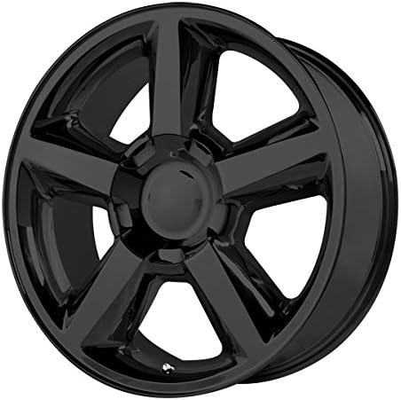 Replica 131GB Chevy LTZ 22x10 6x139.7 +31mm Gloss Black Wheel Rim