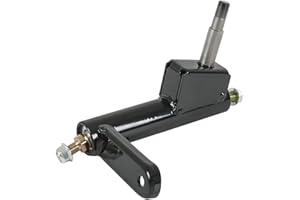 Nirakoka Left Spindle Steering Knuckle - Compatible with Coleman CK196-T KT194 and other 196cc 6.5Hp gas powered Go-Kart models