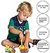 Take Apart Toy - 3 Piece Vehicle Building Set with Airplane Motorcycle and Train - Includes Plastic Tools for Disassembly | Assembly Toys for Boys and Girls - DIY Fix It Tool Set Assembly Kit