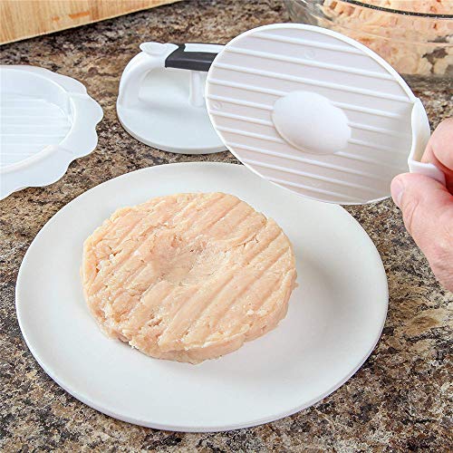 USHOT Hamburger Meat Press, Hamburger Patties Press Type Hamburger Mold Maker Meat Mince Meat Pie BBQ