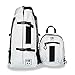 K9 Sport Sack | Dog Carrier Backpack for Small and Medium Pets | Front Facing Adjustable Dog Backpack Carrier | Fully Ventilated | Veterinarian Approved (Medium, Air Plus - Light Grey)