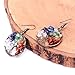 7 Chakra Tree of Life Wire Wrapped Earrings Birthstone Jewelry Drop Dangle Crystal Bifurcated Roots Earring for Women
