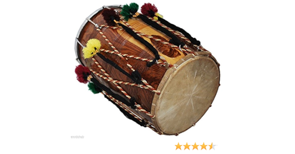 amazon com dhol drums punjabi bhangra sheesham wood playing sticks hand made indian musical instruments dhol drums punjabi bhangra sheesham wood playing sticks hand made indian
