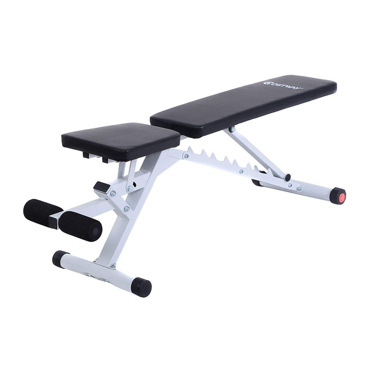 Goplus Standard Incline Sit Up Bench Flat AB Board Adjustable Workout