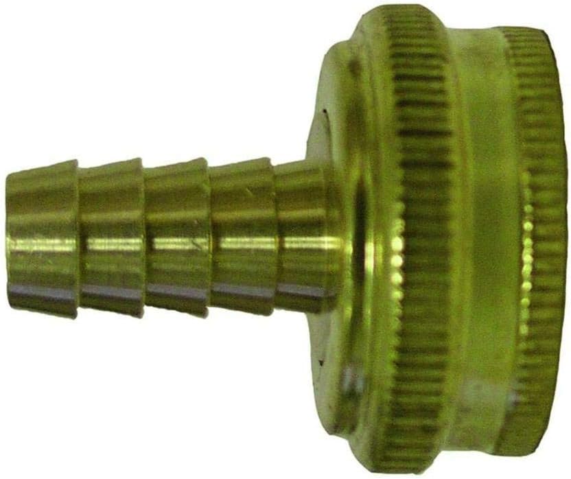 Everbilt Lead-Free Brass Garden Hose Barb Adapter 3/4 in. FGH x 1/2 in.