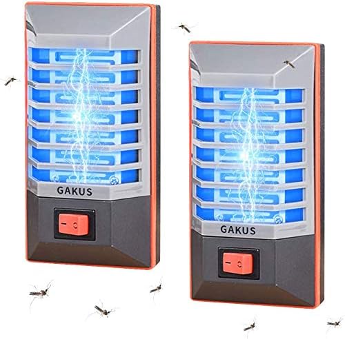 GAKUS 2021 Bug Zapper,Mosquito Killer lamp Insect Trap,Mosquito Blue Light for Backyard,Patio Bedroom, Kitchen, Office Electronic Insect Killer with LED Light