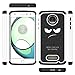 Moto Z Play Droid Case,LEEGU [Shock Absorption] Dual Layer Heavy Duty Protective Silicone Plastic Cover Case for Motorola Moto Z Play Droid - Don't Touch My Phone