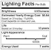 TOPCHANCES LED Sensor Bulbs 9W E27 Dusk to Dawn Smart LED Light Bulb Energy Save Automatic Sensor Ball Lamps (3000K Warm White)