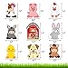 Farm Animal Party Decorations,Centerpiece Sticks Table Toppers Farm Birthday Decorations for Farm Animals Barnyard Baby Shower Birthday Party Supplies Decorations-Set of 18