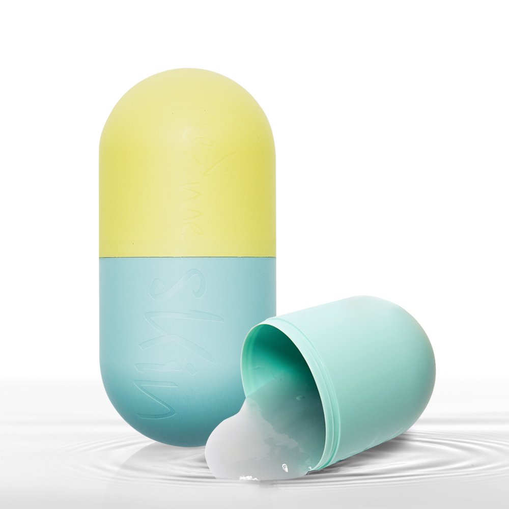 LET ME SKIN Ultra H2O Modeling Mask Pack Green 2 Set, Moisturizing + Soothing