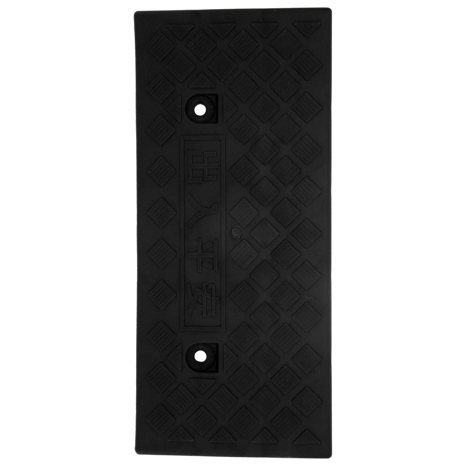 Duokon Heavy Duty Portable Threshold Ramp for Cars & Wheelchairs, 5cm Thickness, Black PP Plastic Curb Ramp