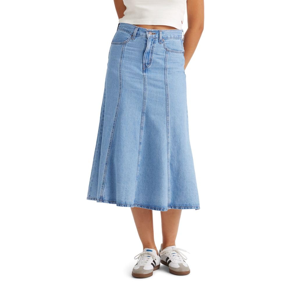 Photo 1 of (30) (BAGGED) Levi's Women's Fit and Flare Skirt, I Will, 30