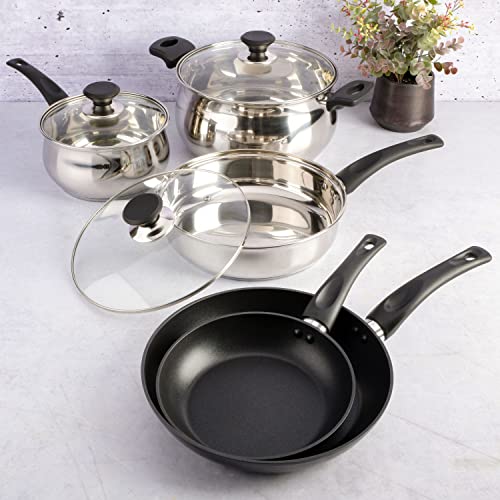 Gibson Home 95Piece Kitchen in a Box Cookware, Dinnerware, Flatware