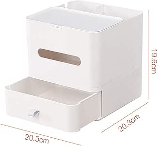 Caja de almacenamiento de escritorio con cajón, archivo, clasificación