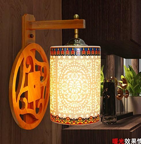 RLYYBE1 DIY Wall Light Creative Modern Rustic Industrial Vintage And Simple Led Crystal Walls Bedroom Living Room Outdoor Decorative Lamp Sconce Lighting Jingdezhen Ceramic , Caesars White