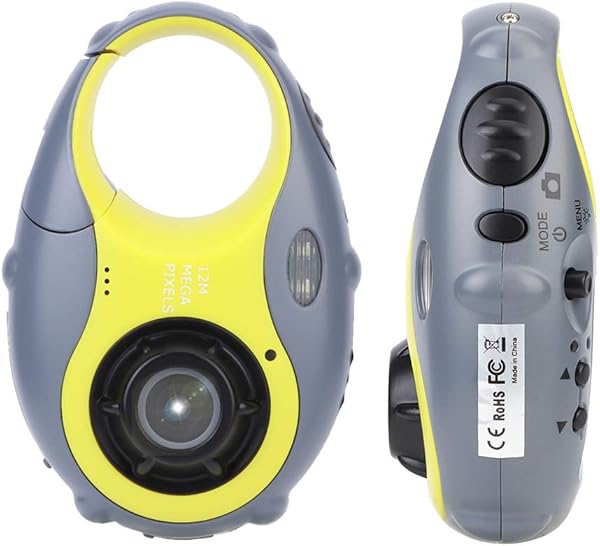 Boumcat Childrens camera childrens digital camera childrens 12MP high  definition 1080P video recorder anti  drop childrens camera birthday toy gift with soft silicone sleeve