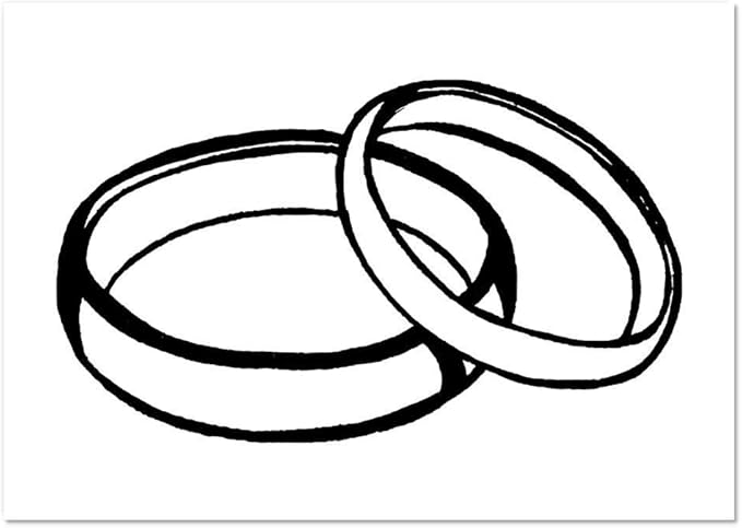 Azeeda A0+ 'Eheringe' Poster / Kunstdruck (PP00088040): Amazon.de