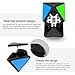 Roxenda Pyramid Cube, 3x3x3 Pyramid Speed Cube Triangle Magic Cube Puzzle