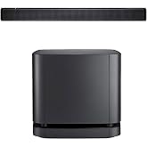 Bose TV Speaker with Bass Module 500 for Soundbars, Black