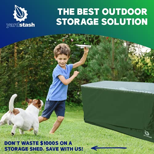 YardStash Deck Box Cover Heavy Duty, Waterproof Covers for Outdoor