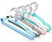 TOPIA HANGER Baby Hangers 20-Pack, Cute Kids Clothes Hangers Non-Slip Rubber Coating Children Clothes Hangers for Closet, Kids Hangers for Coats, Pants and Daily Standard Use (Multi)-CT05C