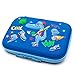 SOOCUTE Cool Baseball Boys Dinosaur Pencil Case - Large Capacity Hardtop Pencil Box With Compartments - Colored Pencil Holder School Supply Organizer For Kids Girls Toddlers Children (Royal Blue)