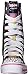 Skechers Kids Girls' Shuffles-Flutter Fun Sneaker,BLACK/MULTI,11 M US Little Kid